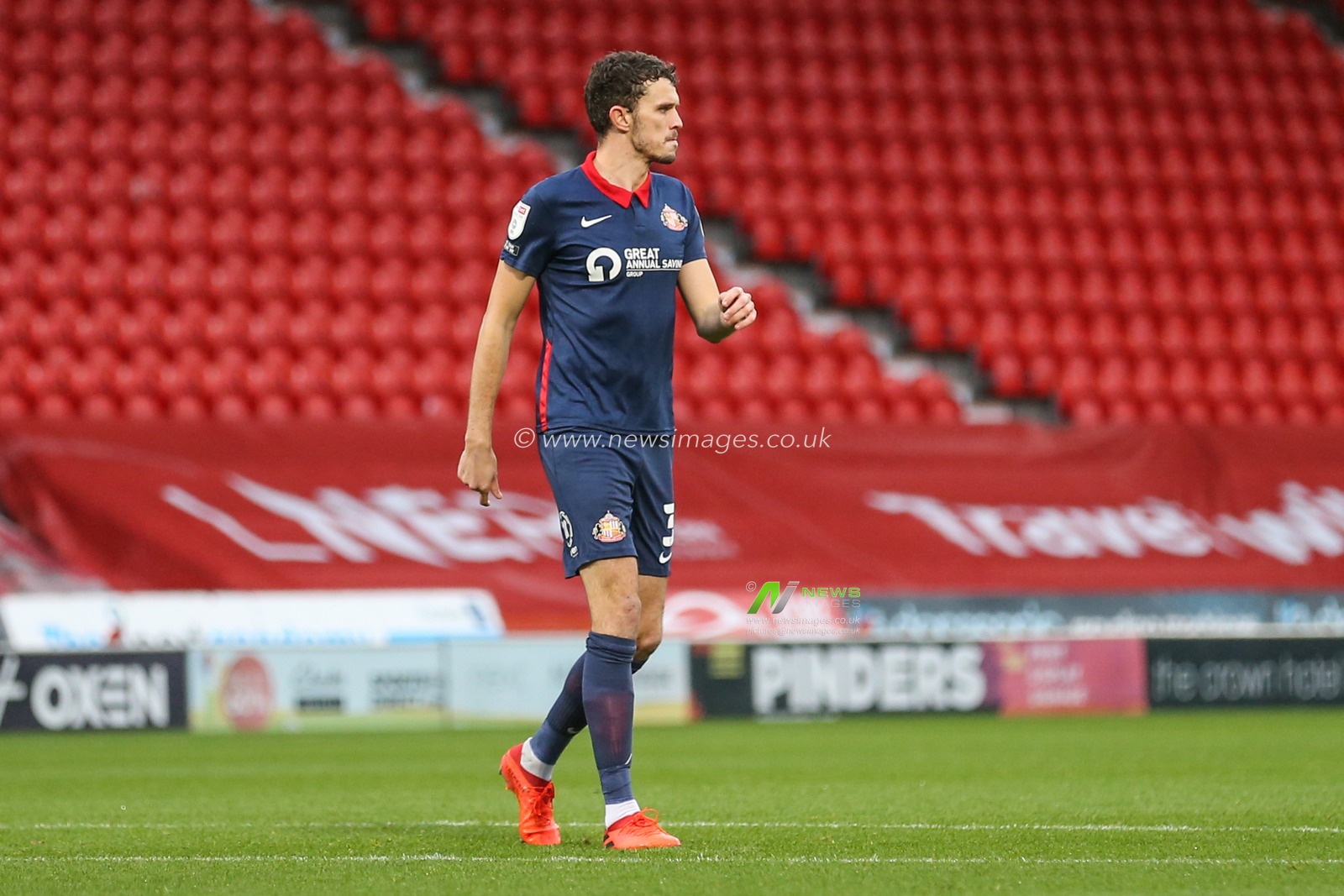 Tom Flanagan #3 of Sunderland during the game
