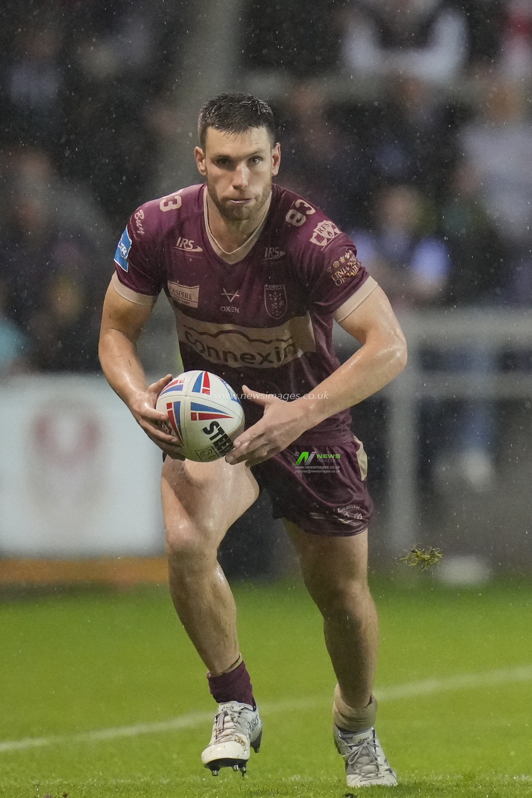 Tom Opacic #3 of Hull KR during the Betfred Super League Round 22 match St Helens vs Hull KR at Totally Wicked Stadium, St Helens, United Kingdom, 18th August 2023

(Photo by Steve Flynn/News Images)
