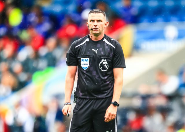 referee Michael Oliver during the Pre-season friendly match Nottingham Forest vs Monaco at SMH Group Stadiumact Stadium, Chesterfield, United Kingdom, 19th July 2025

(Photo by Richard Bierton/News Images)