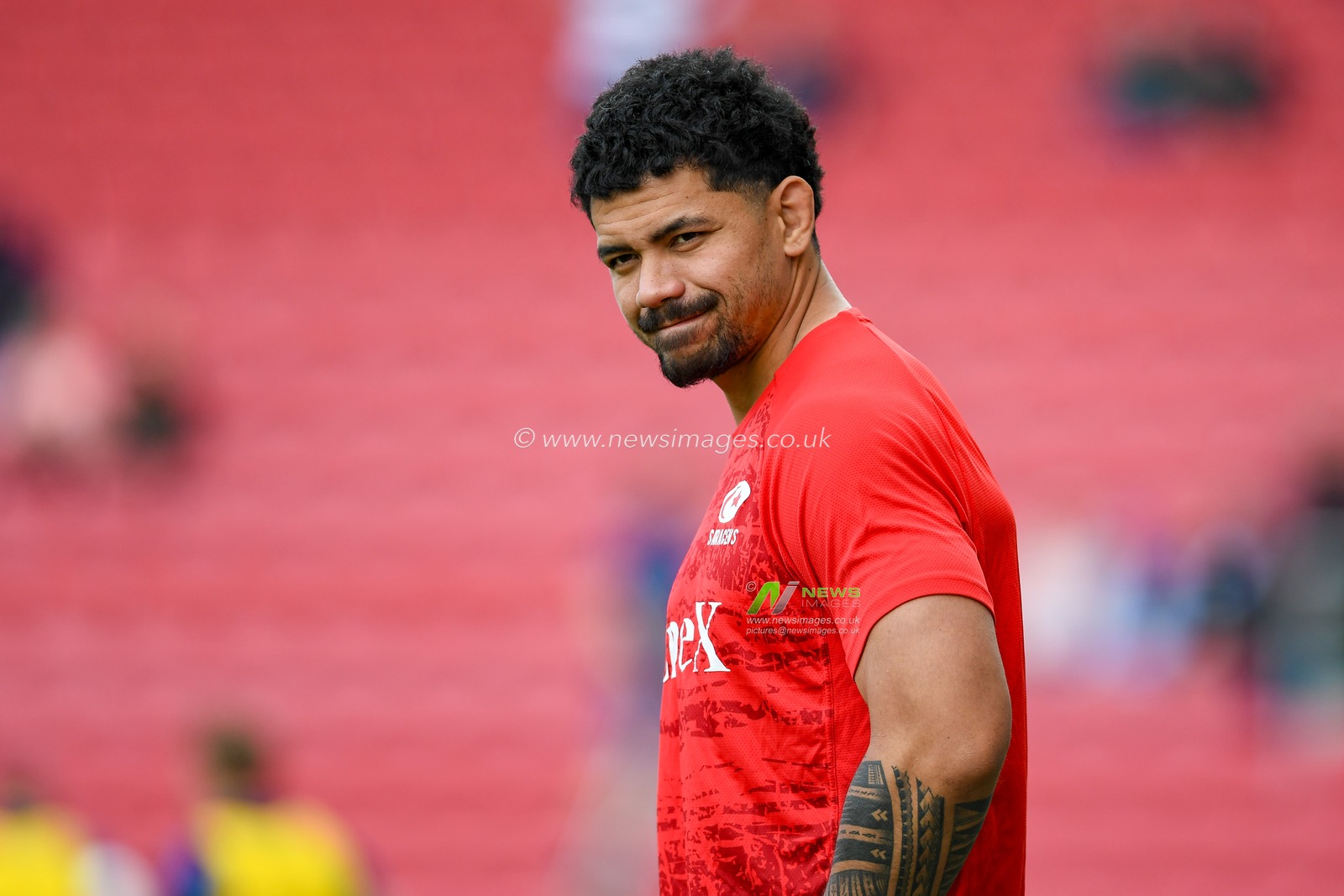 Theo McFarland of Saracens during the Gallagher PREM match Bristol Bears vs Saracens at Ashton Gate, Bristol, United Kingdom on 09 May 2026

(Photo by Alex Williamson/News Images)