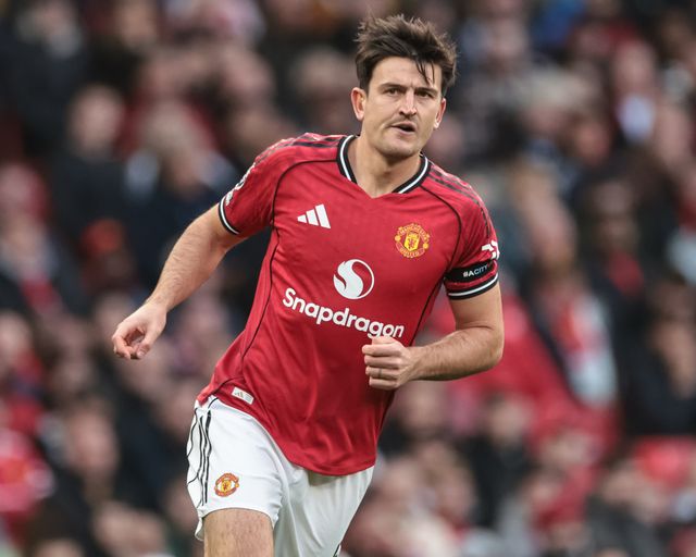Harry Maguire of Manchester United during the Premier League match Manchester United vs Sunderland at Old Trafford, Manchester, United Kingdom, 4th October 2025

(Photo by Mark Cosgrove/News Images)