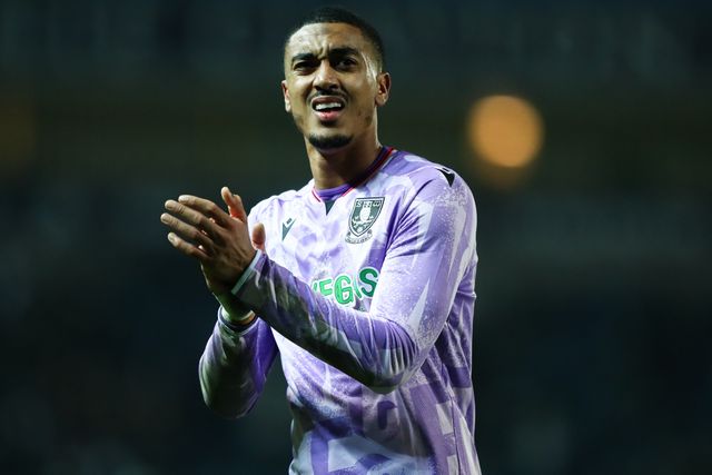 Yan Valery of Sheffield Wednesday claps fans after 1-0 defeat after the Sky Bet Championship match Blackburn Rovers vs Sheffield Wednesday at Ewood Park, Blackburn, United Kingdom, 3rd February 2026

(Photo by Jorge Horsted/News Images)