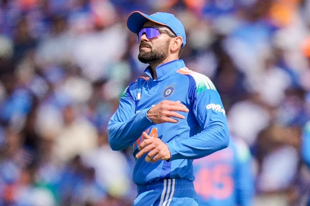 Vorat Kohli of India during the 1st Metro Bank ODI match England vs India at Edgbaston, Birmingham, United Kingdom on 14 July 2026

(Photo by Maynard Manyowa/News Images)