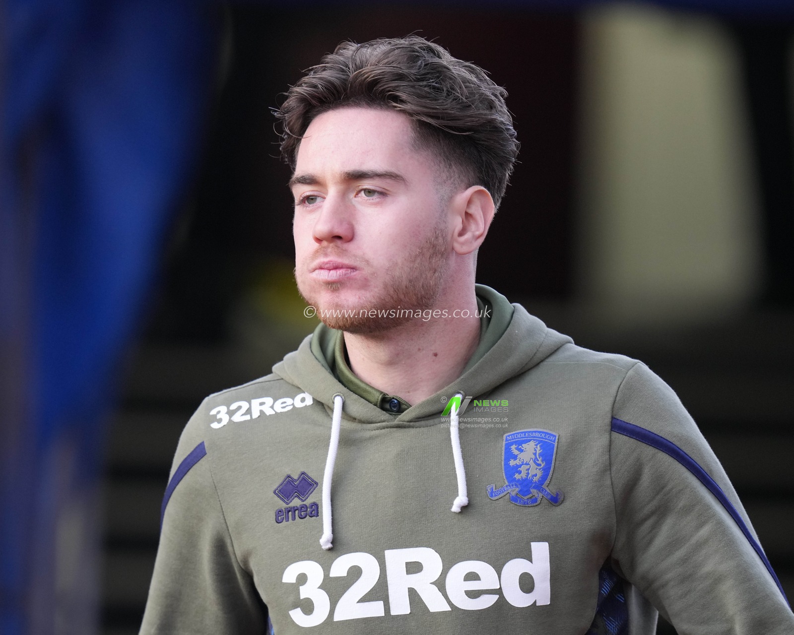 Hayden Hackney #30 of Middlesbrough arrives at the ground before  the Sky Bet Championship match Burnley vs Middlesbrough at Turf Moor, Burnley, United Kingdom, 17th December 2022

(Photo by Steve Flynn/News Images)