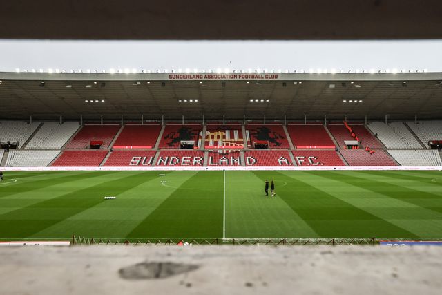 A general view of Stadium Of Light ahead of the Premier League match Sunderland vs Manchester United at Stadium Of Light, Sunderland, United Kingdom on 09 May 2026

(Photo by Alfie Cosgrove/News Images)