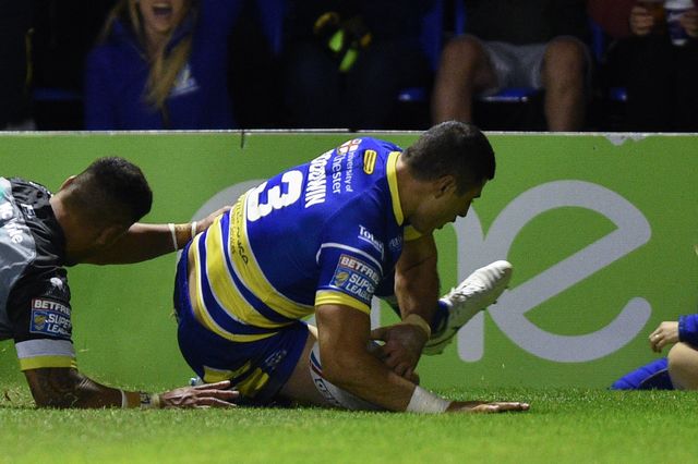 Betfred Super League Rugby Round 28 Warrington Wolves vs Wakefield Trinity