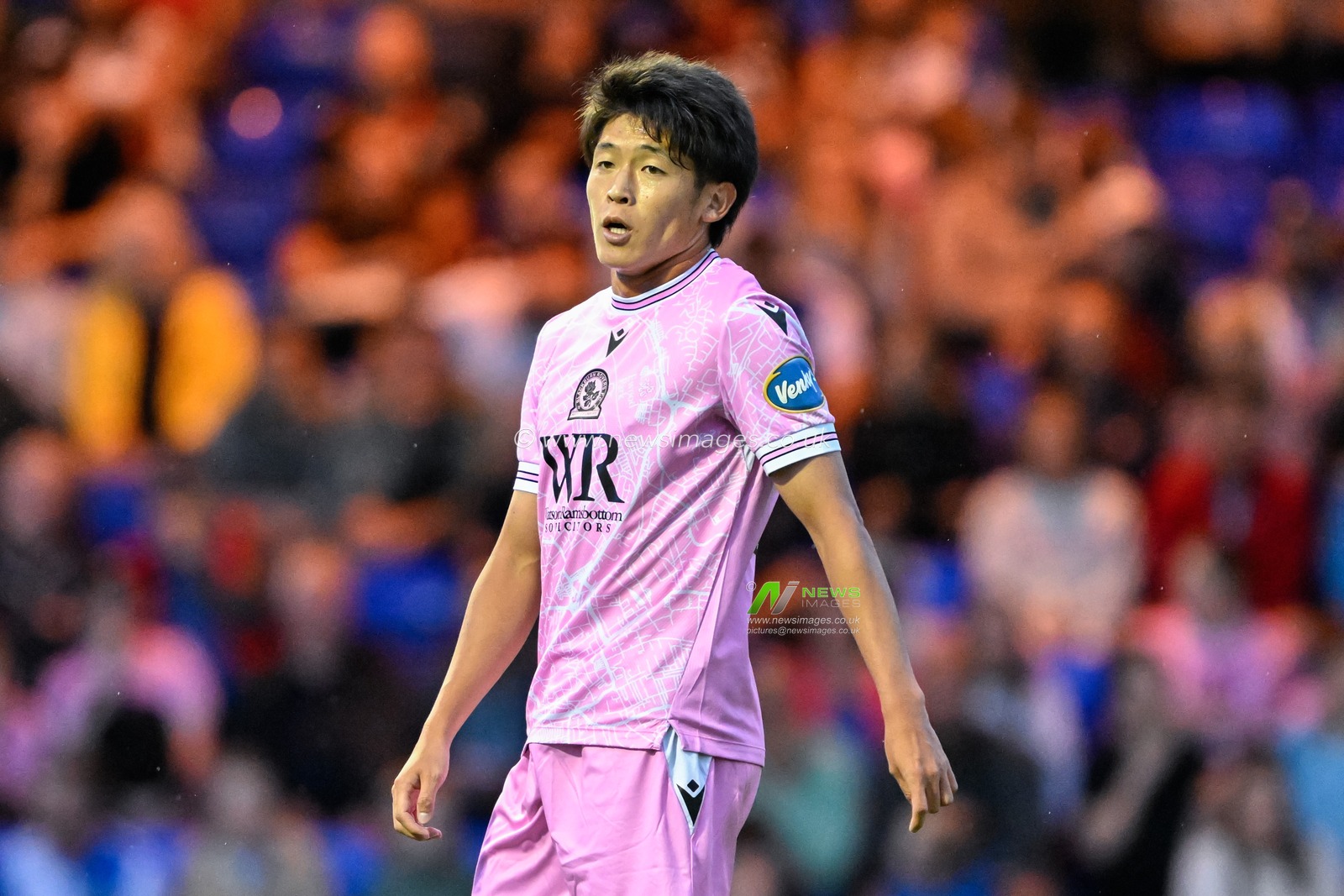 Yuki Ohashi of Blackburn Rovers during the Pre-season friendly match Stockport County vs Blackburn Rovers at Edgeley Park Stadium, Stockport, United Kingdom, 2nd August 2024

(Photo by Cody Froggatt/News Images)