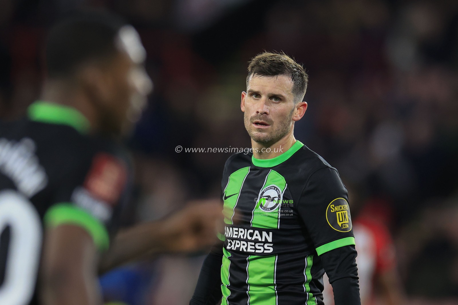 Pascal Gross of Brighton & Hove Albion during the Emirates FA Cup Fourth Round match Sheffield United vs Brighton and Hove Albion at Bramall Lane, Sheffield, United Kingdom, 27th January 2024

(Photo by Conor Molloy/News Images)