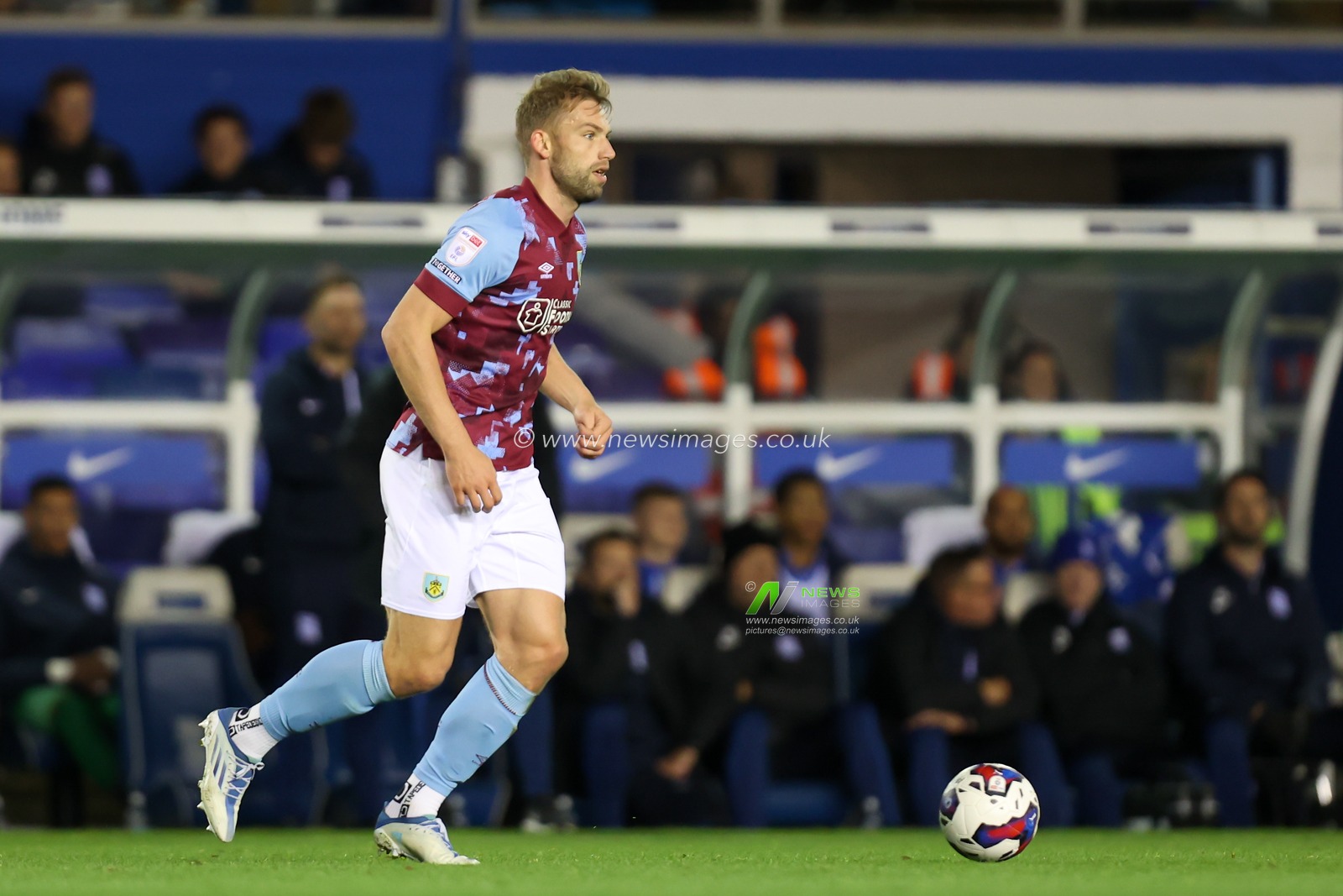 Charlie Taylor #3 of Burnley during the Sky Bet Championship match Birmingham City vs Burnley at St Andrews, Birmingham, United Kingdom, 19th October 2022

(Photo by Simon Bissett/News Images)