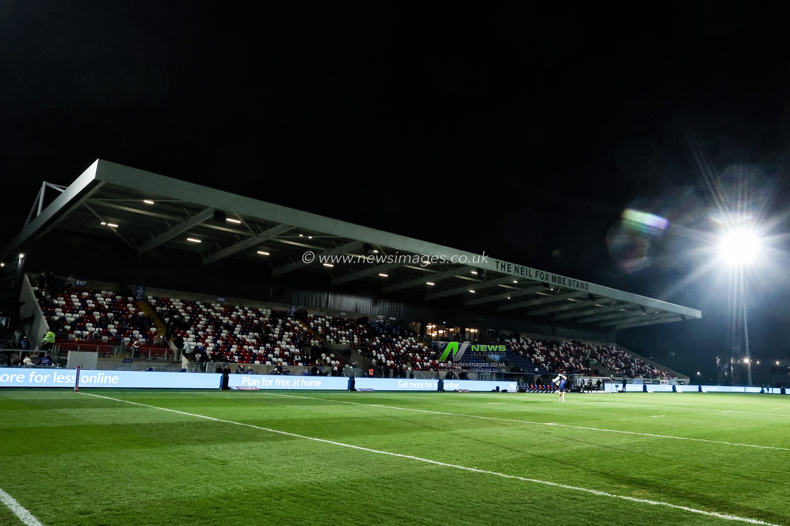 A general view of DIY Kitchens Stadium ahead of the Betfred Super League round 5 match Wakefield Trinity vs Leigh Leopards at DIY Kitchens Stadium, Wakefield, United Kingdom on 20 March 2026

(Photo by Alfie Cosgrove/News Images)