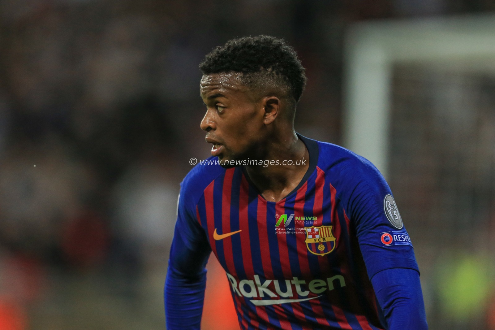 3rd October 2018, Wembley Stadium, London, England; UEFA Champions League, Tottenham v Barcelona ; Nelson Semedo (02) of Barcelona 

Credit: Mark Cosgrove/News Images