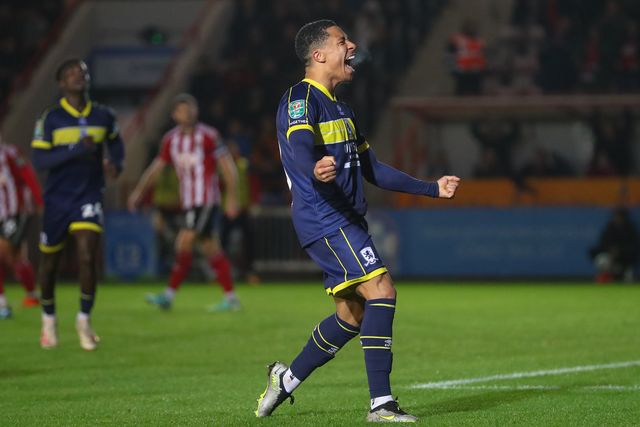 Carabao Cup Exeter City v Middlesbrough