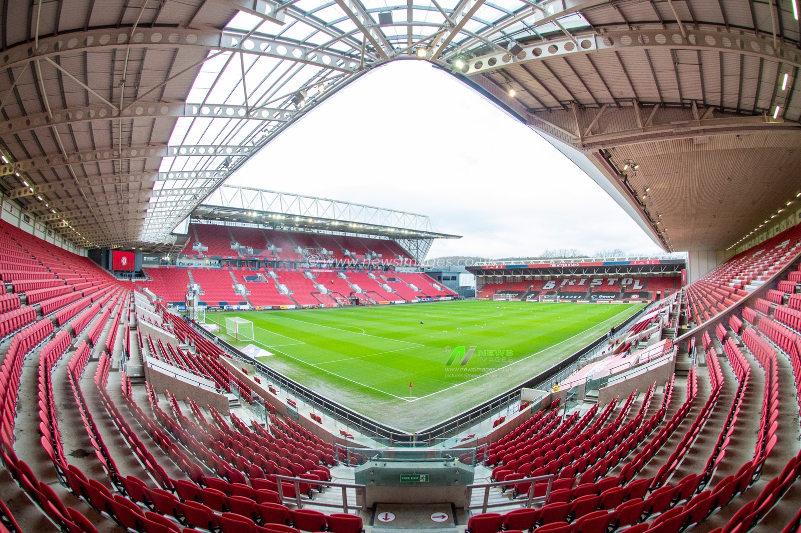 General View at Ashton Gate Stadium