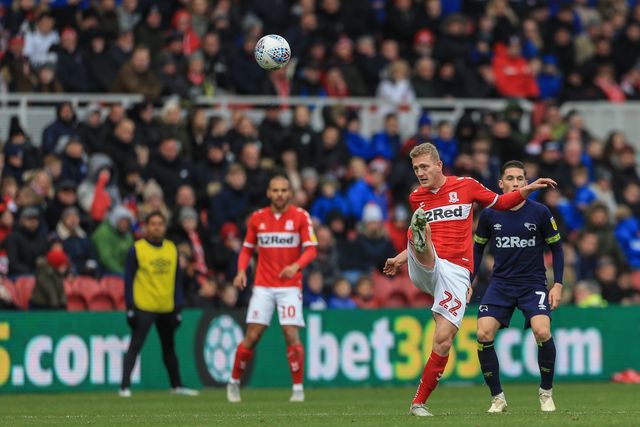 Sky Bet Championship Middlesbrough v Derby