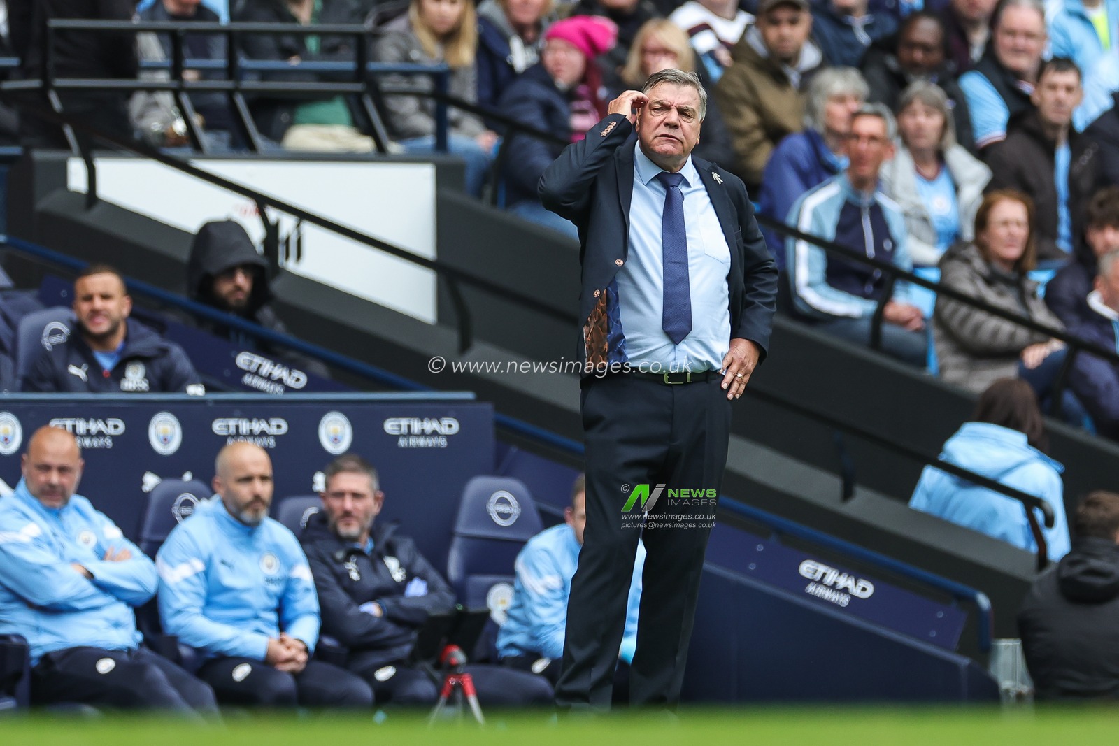 Sam Allardyce Manager of Leeds United during the Premier League match Manchester City vs Leeds United at Etihad Stadium, Manchester, United Kingdom, 6th May 2023

(Photo by Mark Cosgrove/News Images)