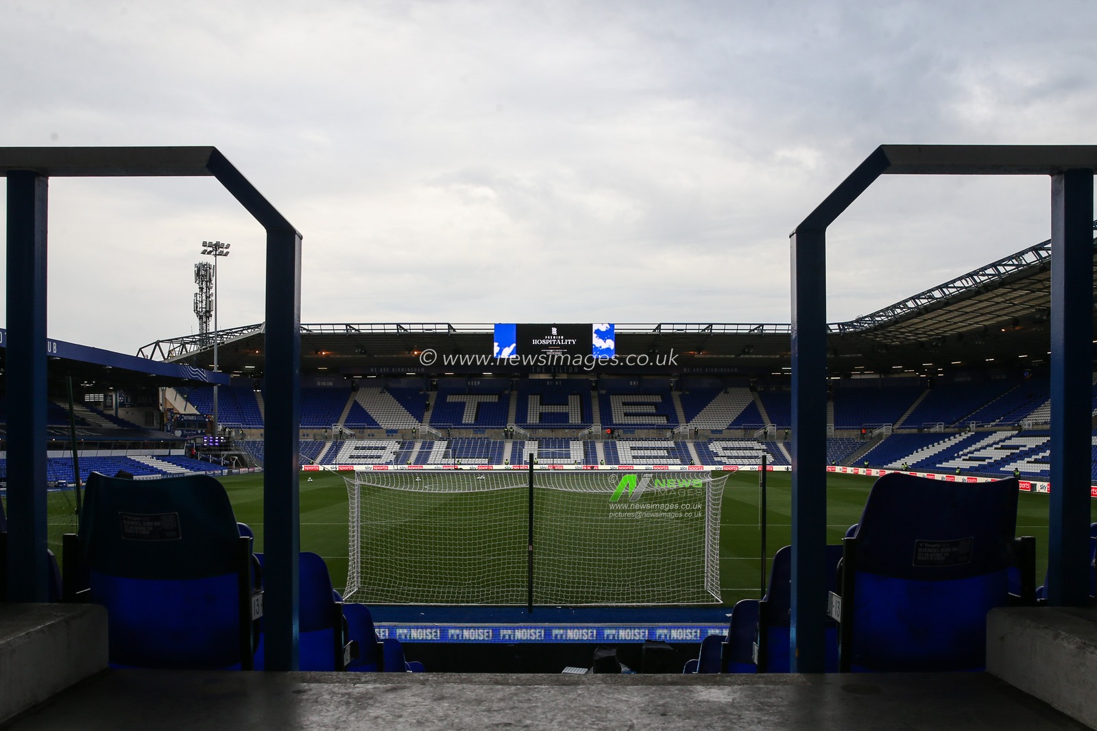 A general view inside of St Andrews, home of Birmingham City ahead of the Carabao Cup match Birmingham City vs Fulham at St Andrews, Birmingham, United Kingdom, 27th August 2024

(Photo by Gareth Evans/News Images)