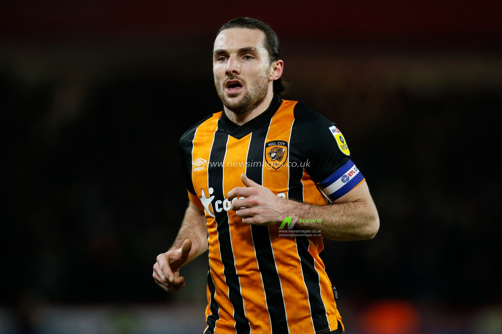 Lewie Coyle #2 of Hull City during the Sky Bet Championship match Sheffield United vs Hull City at Bramall Lane, Sheffield, United Kingdom, 20th January 2023

(Photo by Ben Early/News Images)