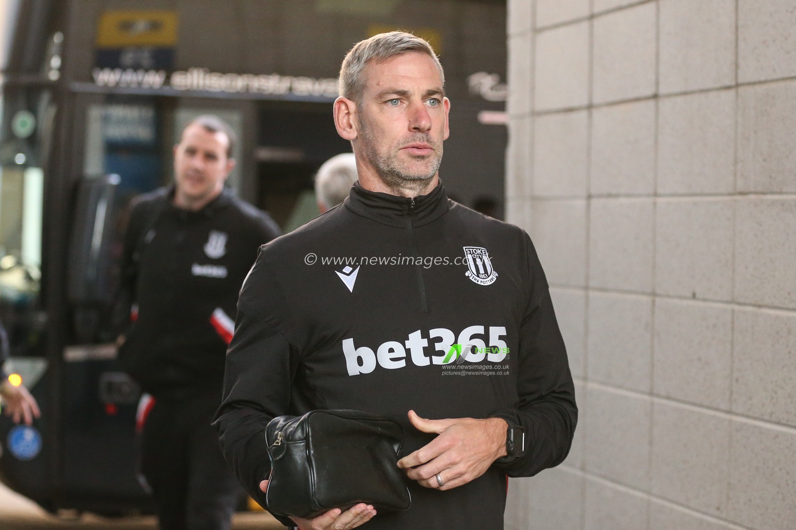 Rory Delay of Stoke City arrives at the MKM Stadium, Hull before the Sky Bet Championship match Hull City vs Stoke City at MKM Stadium, Hull, United Kingdom, 13th September 2022

(Photo by David Greaves/News Images)