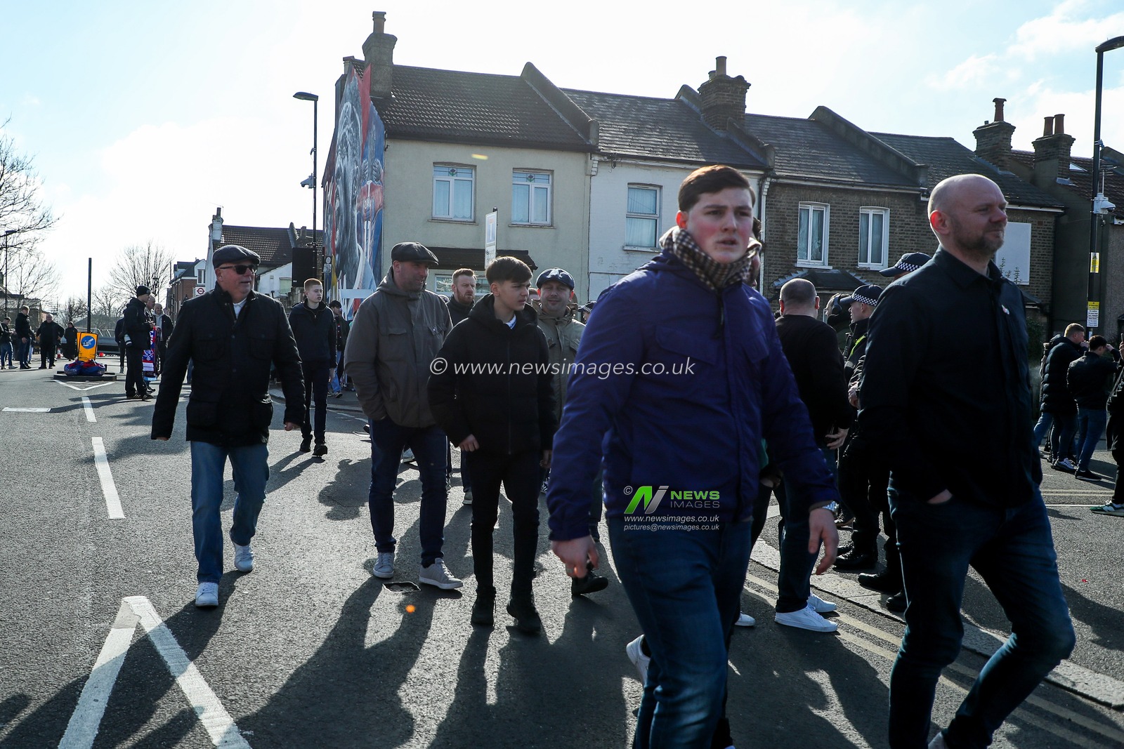Fans arrive at Selhurst Park prior to the Emirates FA Cup 5th Round match Crystal Palace vs Millwall at Selhurst Park, London, United Kingdom, 1st March 2025

(Photo by Izzy Poles/News Images)