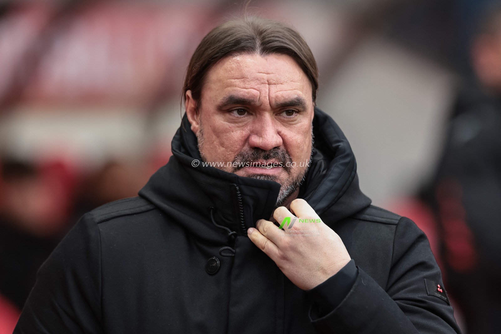 Daniel Farke manager of Leeds United ahead of kickoff during the Premier League match Sunderland vs Leeds United at Stadium Of Light, Sunderland, United Kingdom, 28th December 2025

(Photo by Alfie Cosgrove/News Images)

*** GER AUT SUI OUT ***