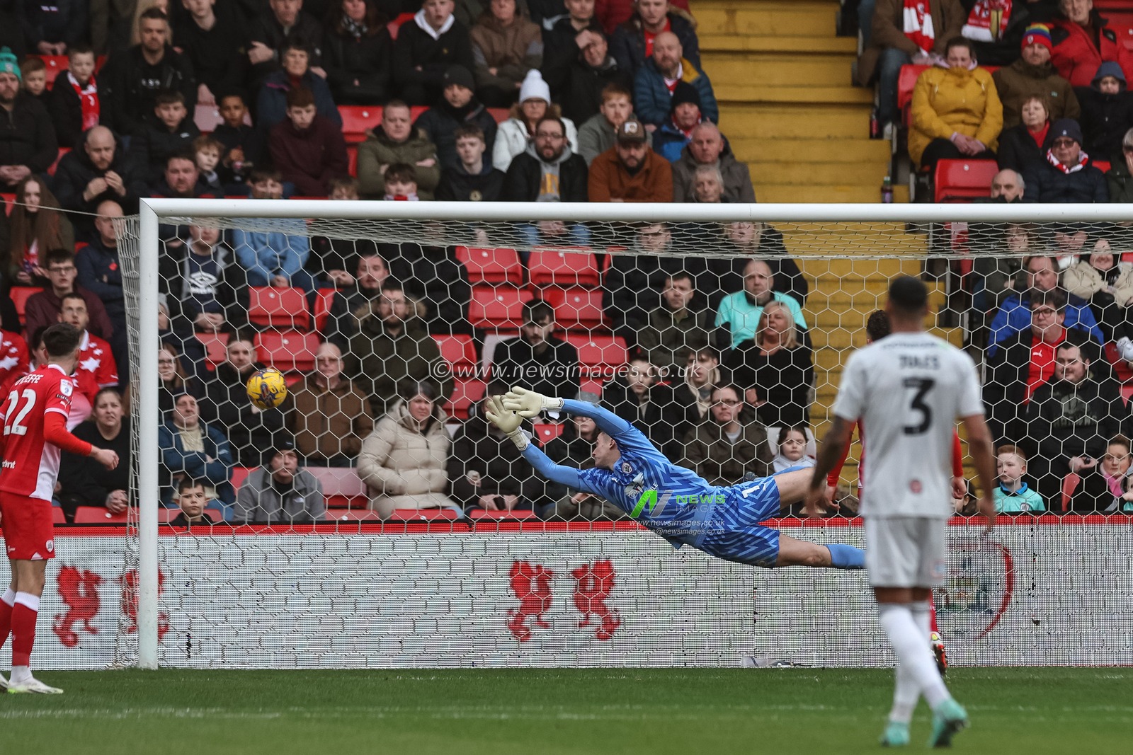 Reece Cole of Exeter City scores to make it 0-2 during the Sky Bet League 1 match Barnsley vs Exeter City at Oakwell, Barnsley, United Kingdom, 27th January 2024

(Photo by Mark Cosgrove/News Images)
