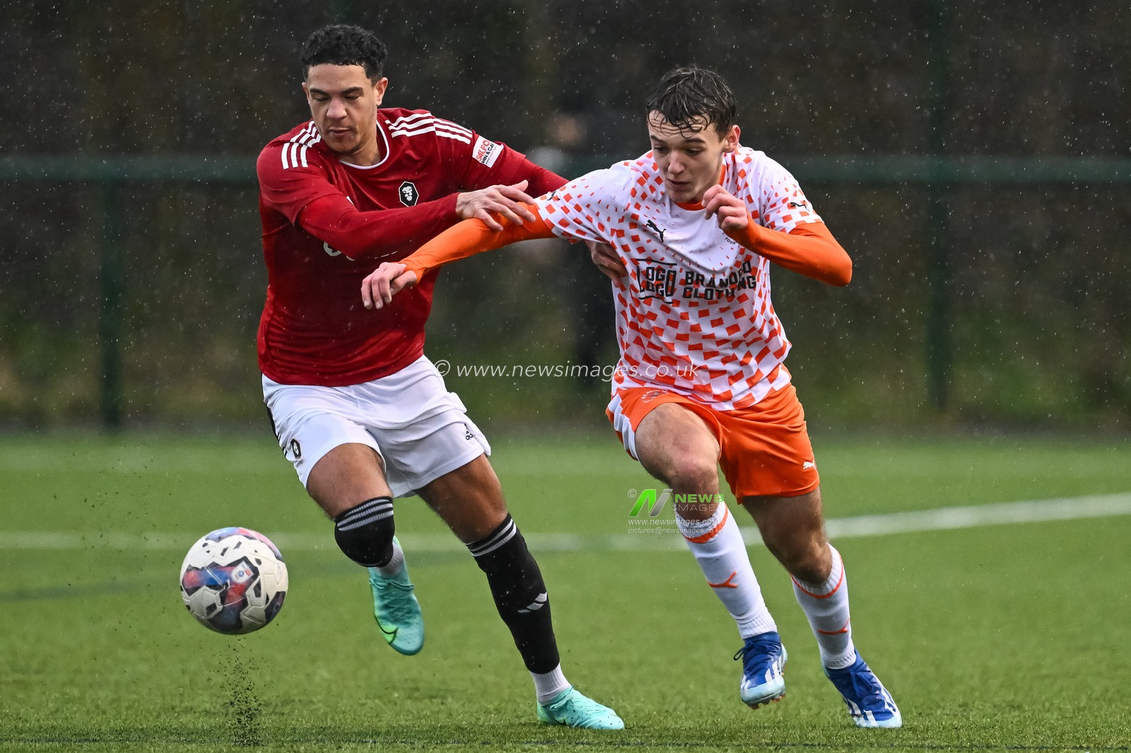 during the Central League match Salford City vs Blackpool at Salford Sports Village, Salford, United Kingdom, 23rd January 2024

(Photo by Craig Thomas/News Images)
