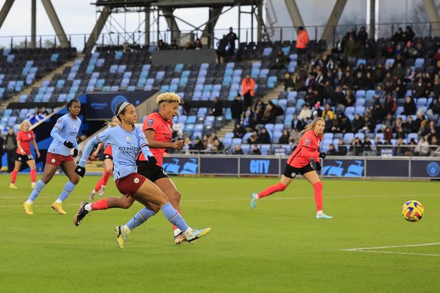 The FA Women's Super League Manchester City Women v Brighton & Hove Albion W.F.C.