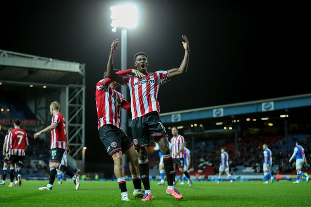 Sky Bet Championship Blackburn Rovers v Sheffield United
