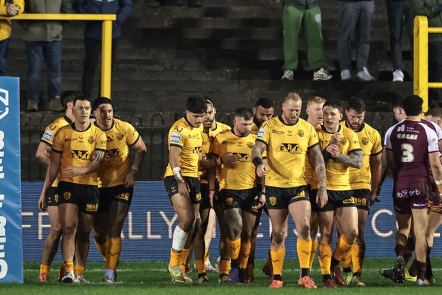 Betfred Super League Round 3 Castleford Tigers v Huddersfield Giants