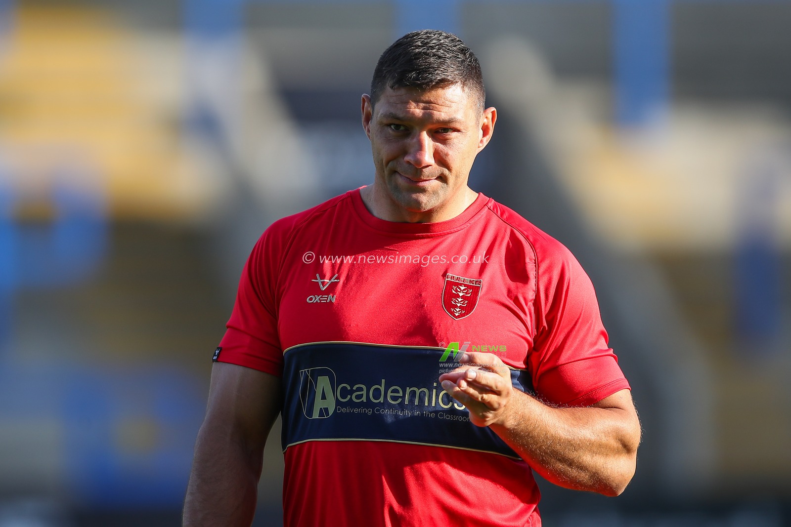 Ryan Hall of Hull KR arrives ahead of the Betfred Super League Round 11 match Warrington Wolves vs Hull KR at Halliwell Jones Stadium, Warrington, United Kingdom, 9th May 2024

(Photo by Gareth Evans/News Images)