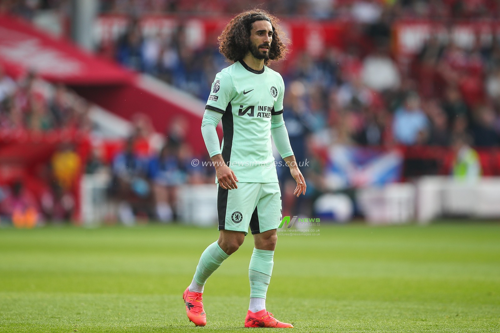 Marc Cucurella of Chelsea  during the Premier League match Nottingham Forest vs Chelsea at City Ground, Nottingham, United Kingdom, 11th May 2024

(Photo by Gareth Evans/News Images)