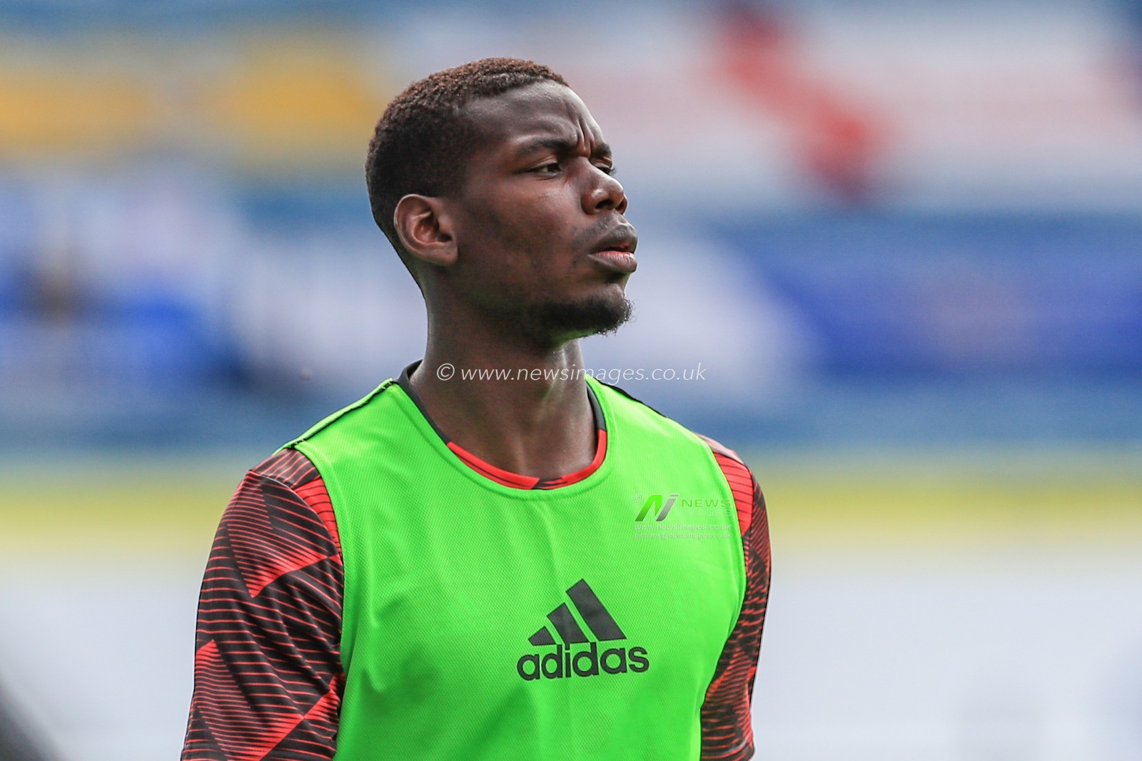 Paul Pogba (6) of Manchester United during warmup