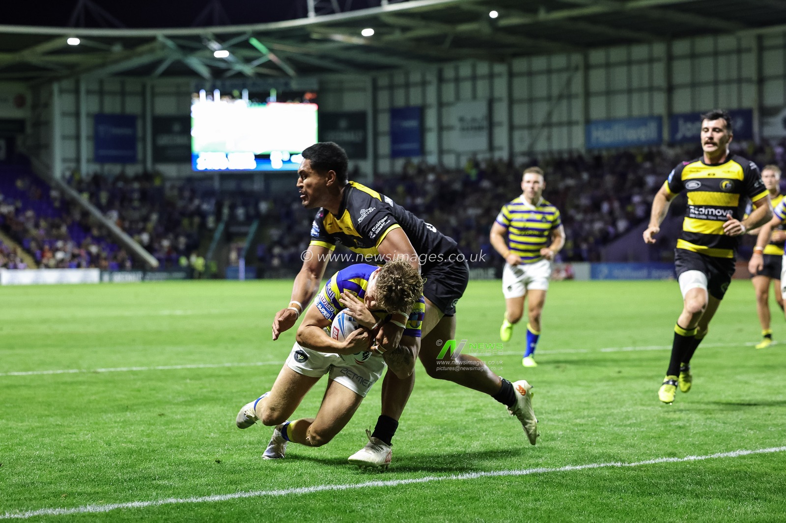 Betfred Super League round 23 Warrington Wolves v York Knights