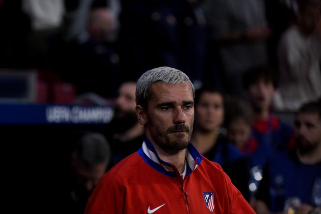 Antoine Griezmann of Atletico de Madrid during the UEFA Champions League Quarter Finals match Atletico Madrid vs Barcelona at Riyadh Air Metropolitano, Madrid, Spain on 14 April 2026

(Photo by Samuel Carreno/News Images)