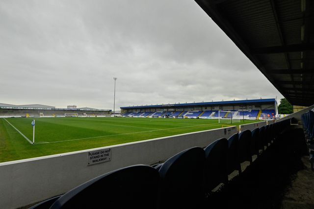 A general view of the Deva Stadium ahead of the Pre-season friendly match Chester vs Stoke City at Deva Stadium, Chester, United Kingdom, 11th July 2024

(Photo by Cody Froggatt/News Images)