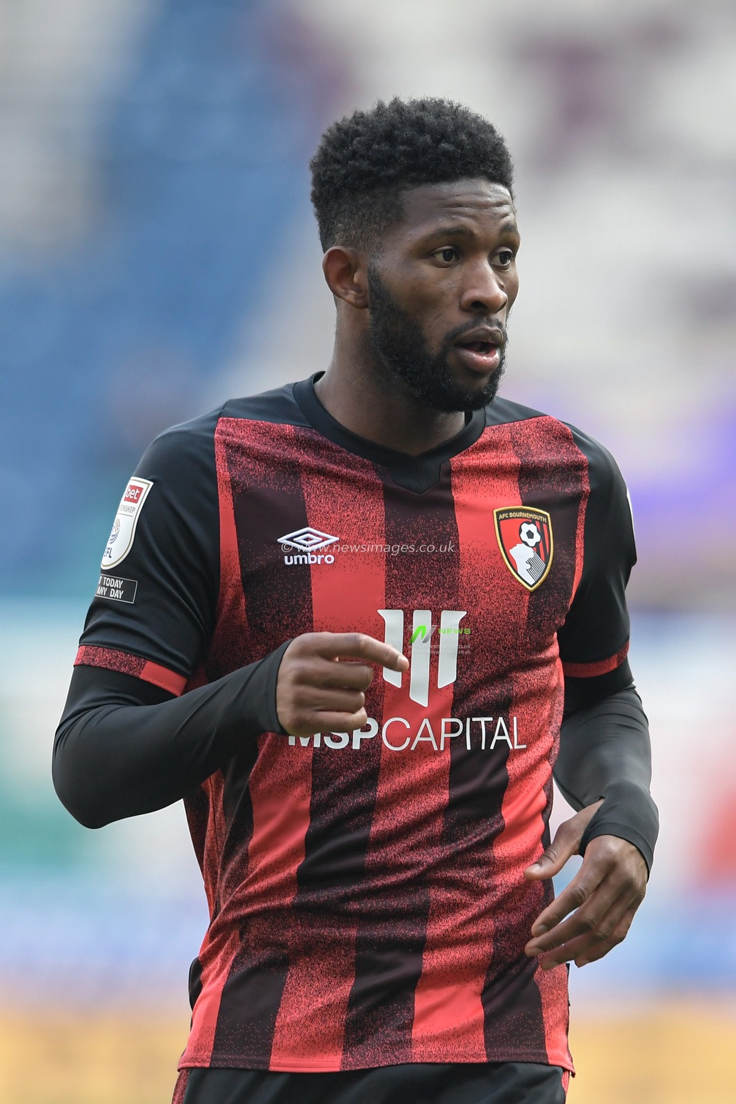 Jefferson Lerma #8 of Bournemouth in action during the game