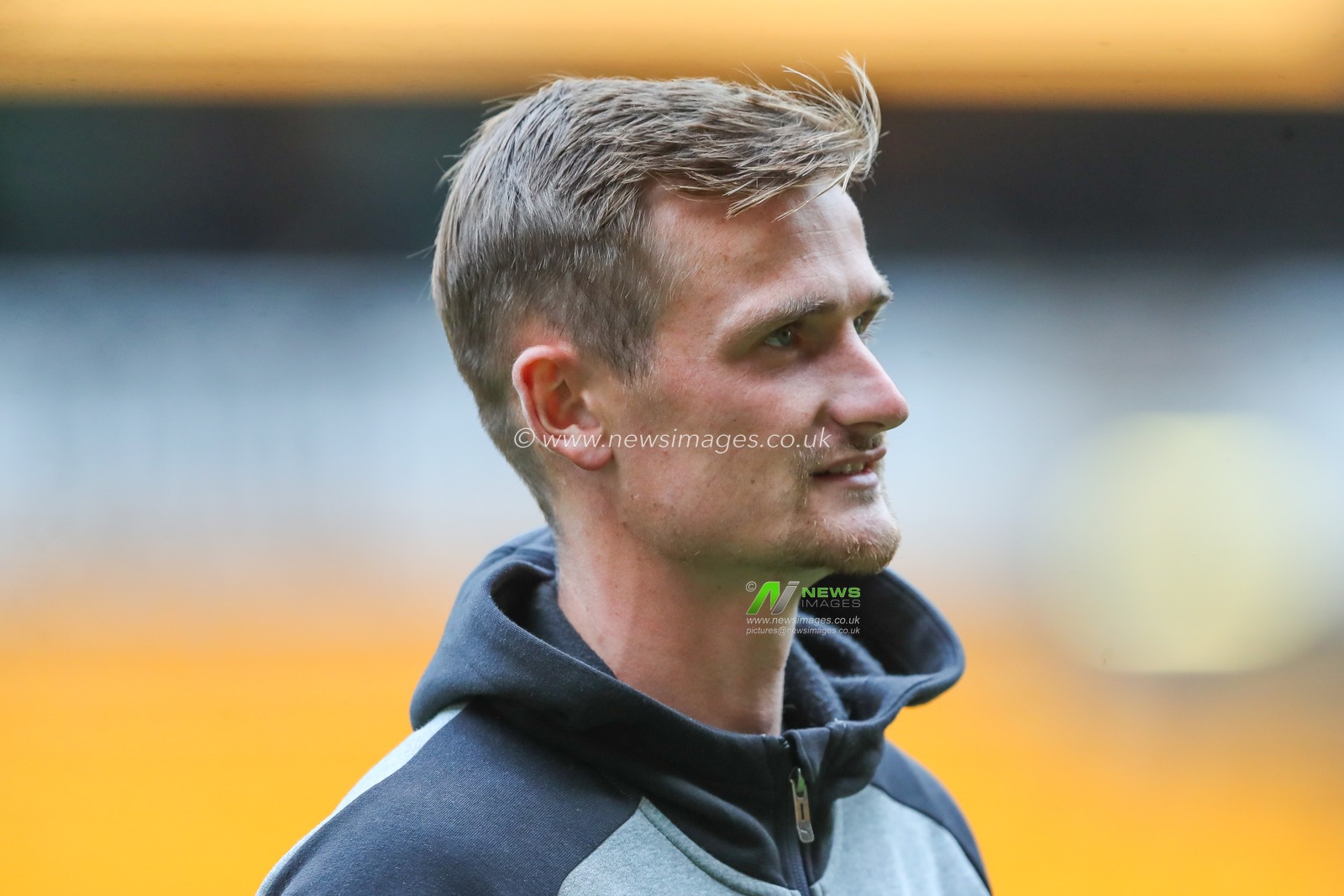 Callum Connolly #2 of Blackpool arrives ahead of the Carabao Cup match Wolverhampton Wanderers vs Blackpool at Molineux, Wolverhampton, United Kingdom, 29th August 2023

(Photo by Gareth Evans/News Images)