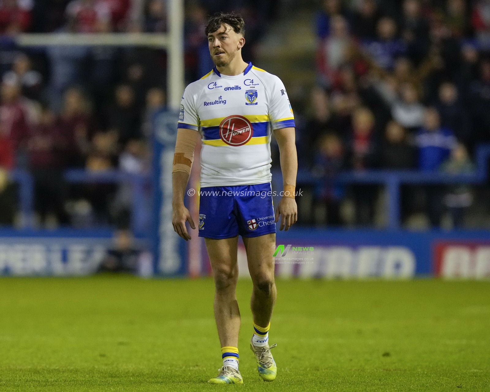 Wolves match winner Matty Ashton during the Betfred Super LeagueRound 12 match Warrington Wolves vs Hull KR at Halliwell Jones Stadium, Warrington, United Kingdom, 12th May 2023

(Photo by Steve Flynn/News Images)