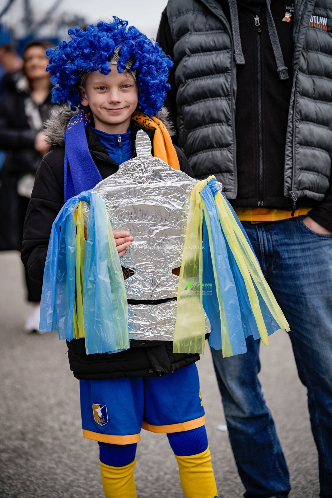 Mansfield fans outside the stadium during the Emirates FA Cup fifth round match Mansfield Town vs Arsenal at One Call Stadium, Mansfield, United Kingdom on 07 March 2026

(Photo by Maynard Manyowa/News Images)