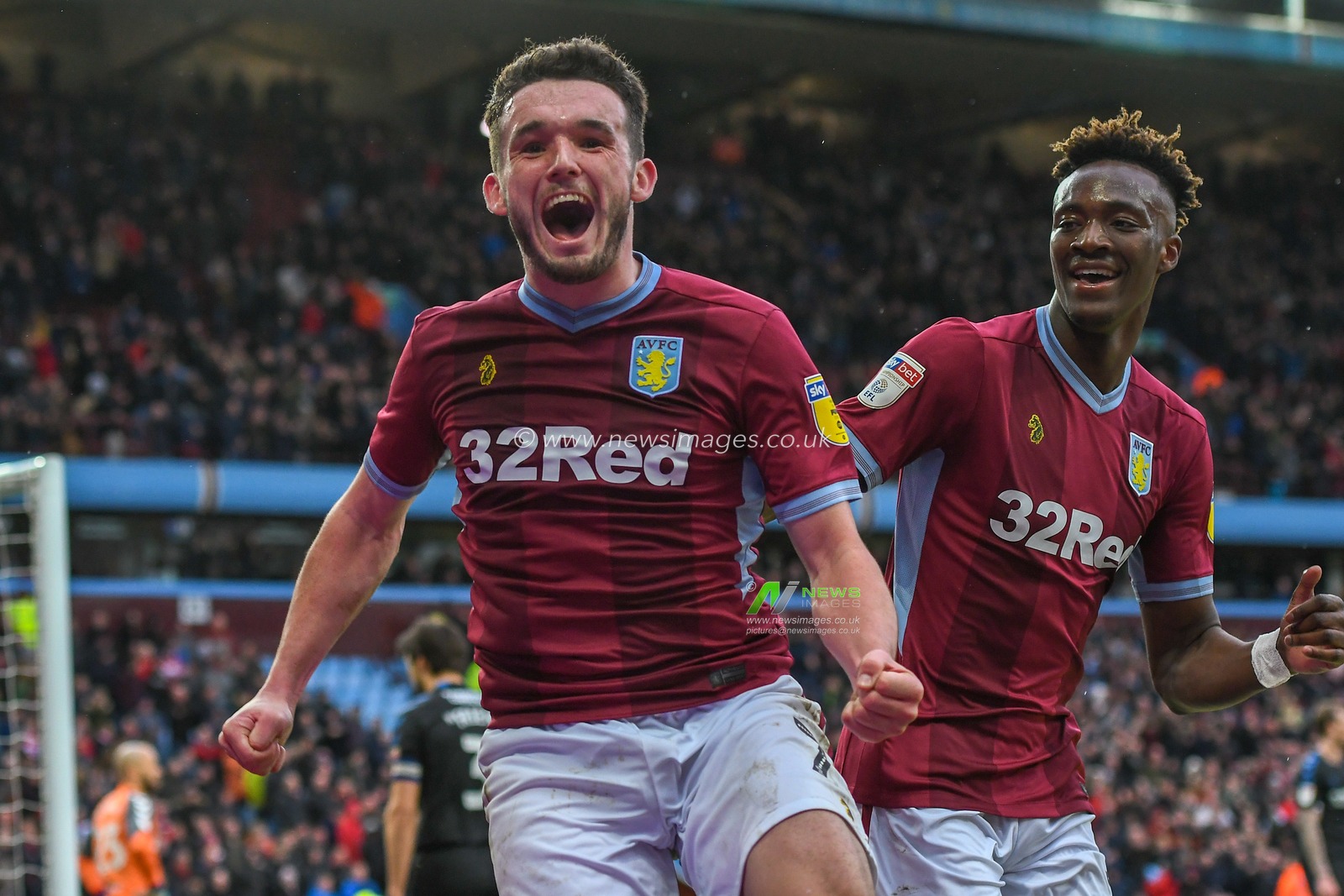 16th March 2019, Villa Park, Birmingham, England ; Sky Bet Championship, Aston Villa v Middlesbrough : John McGinn (07) of Aston Villa celebrates scoring his goal

Credit: Gareth Dalley/News Images

English Football League images are subject to DataCo Licence
