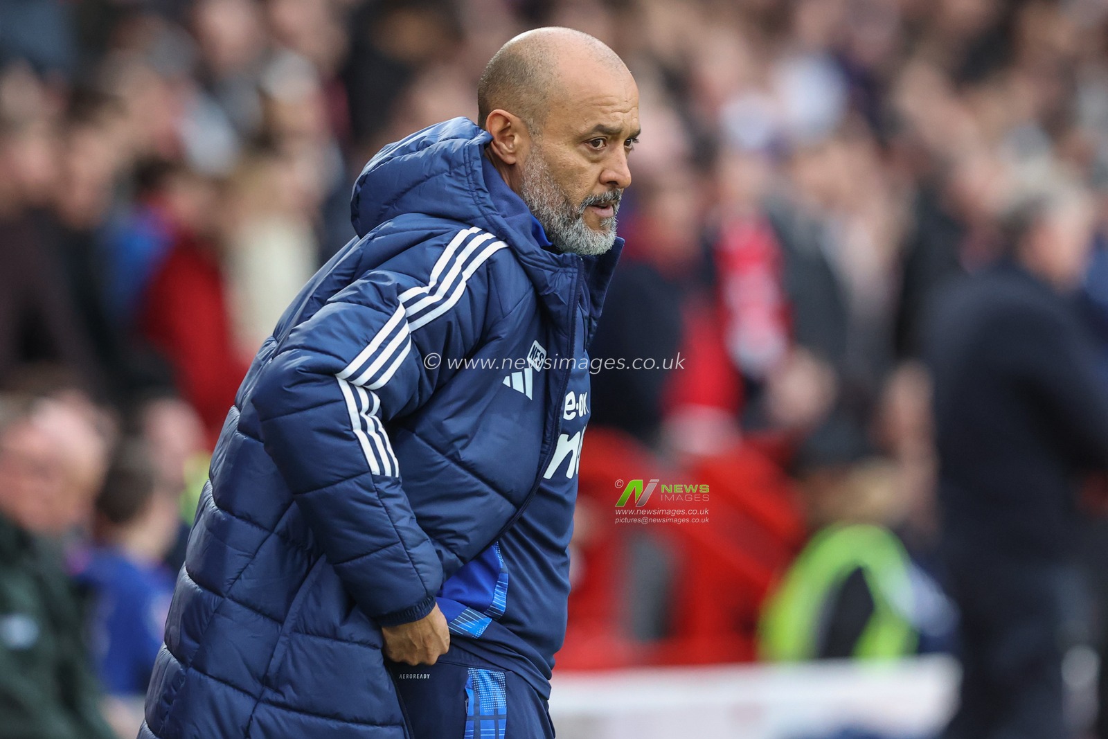 Nuno EspÃ­rito Santo manager of Nottingham Forest during the Premier League match Nottingham Forest vs Ipswich Town at City Ground, Nottingham, United Kingdom, 30th November 2024

(Photo by Alfie Cosgrove/News Images)