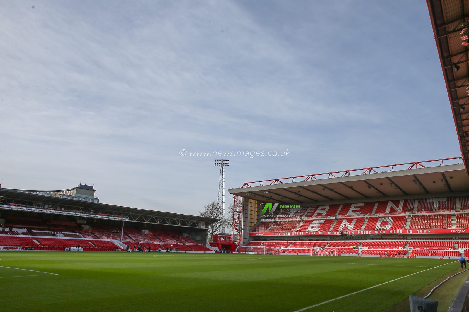 General view inside of the City Ground, home of Nottingham Forest ahead of the Premier League match Nottingham Forest vs Leeds United at City Ground, Nottingham, United Kingdom, 5th February 2023

(Photo by Gareth Evans/News Images)