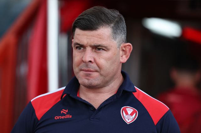 Paul Wellens Head Coach of St. Helens arrives during the Betfred Super League Round 24 match Hull KR vs St Helens at Sewell Group Craven Park, Kingston upon Hull, United Kingdom, 29th August 2025

(Photo by Mark Cosgrove/News Images)