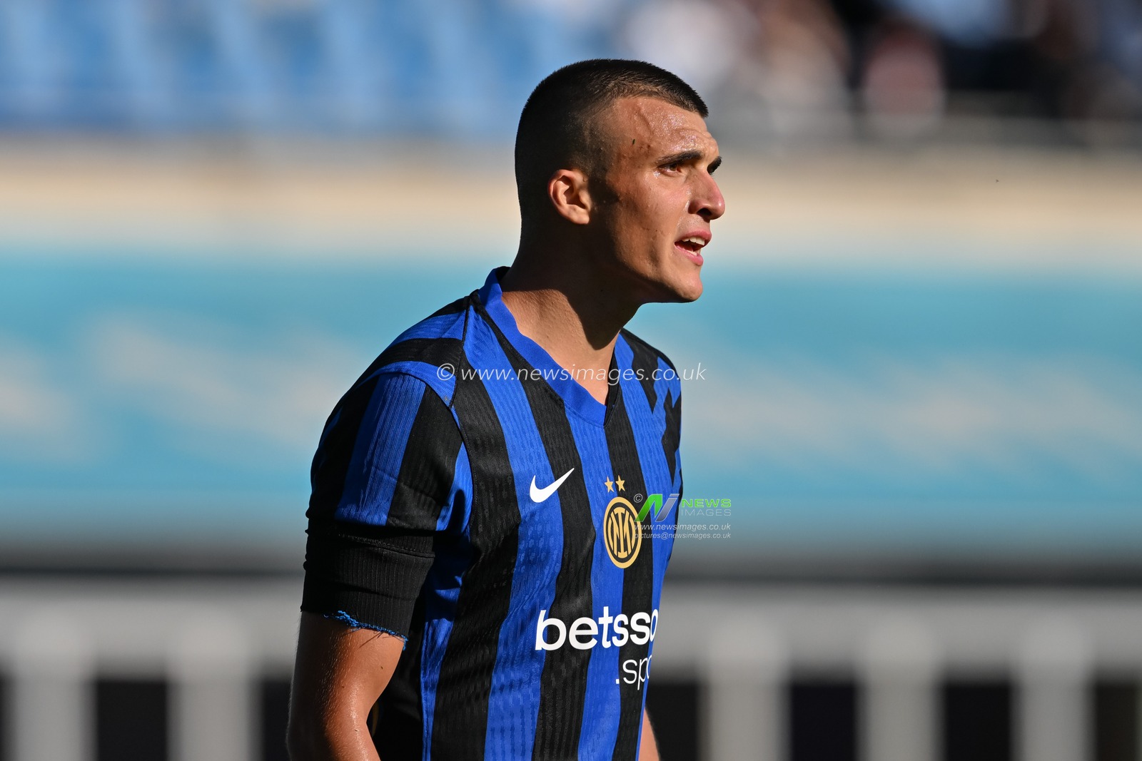 Christos Alexiou of Inter Milan during the UEFA Youth League match Manchester City vs Inter Milan at Joie Stadium, Manchester, United Kingdom, 18th September 2024

(Photo by Cody Froggatt/News Images)