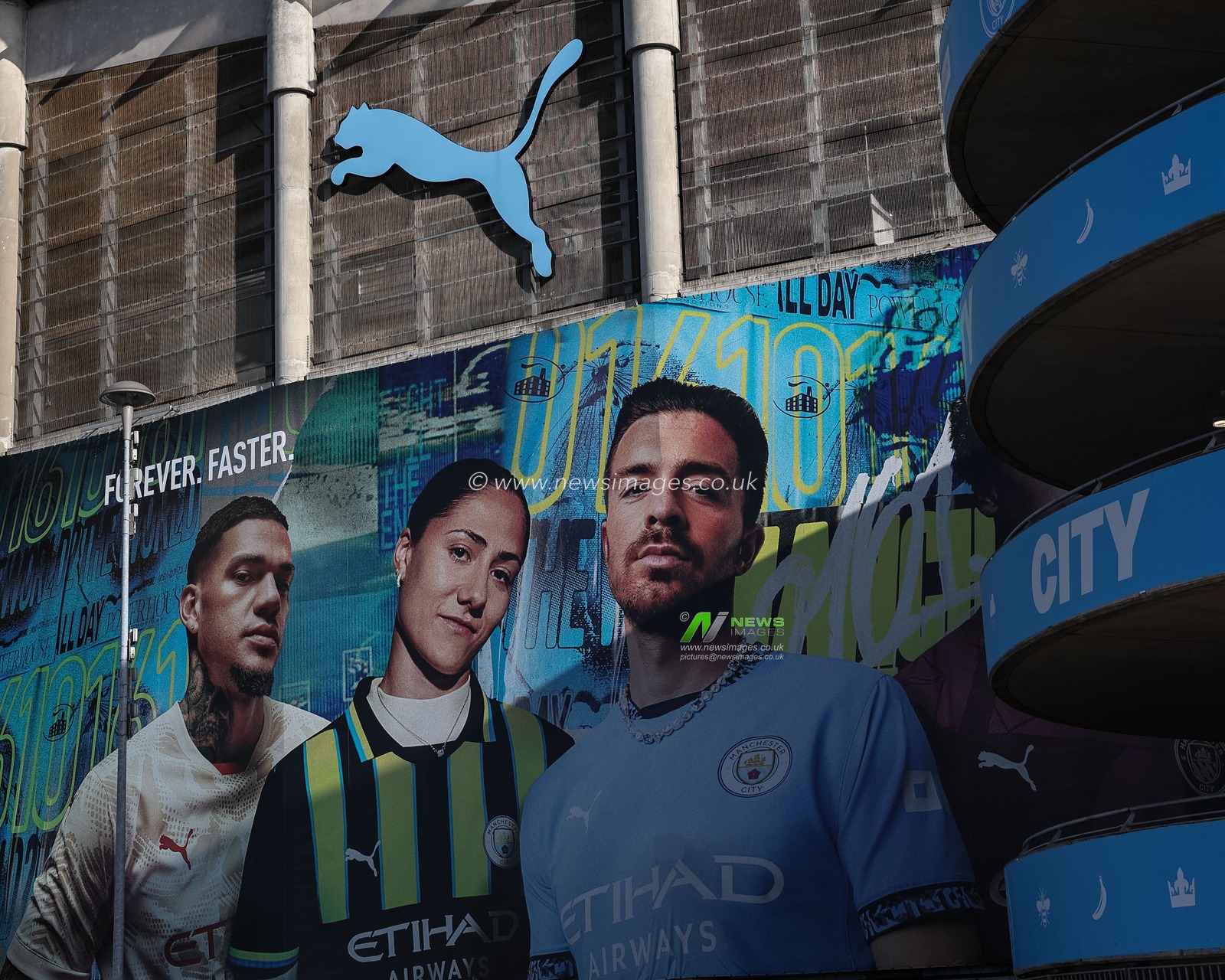 A general view of the Etihad Stadium during the Premier League match Manchester City vs Southampton at Etihad Stadium, Manchester, United Kingdom, 26th October 2024

(Photo by Mark Cosgrove/News Images)