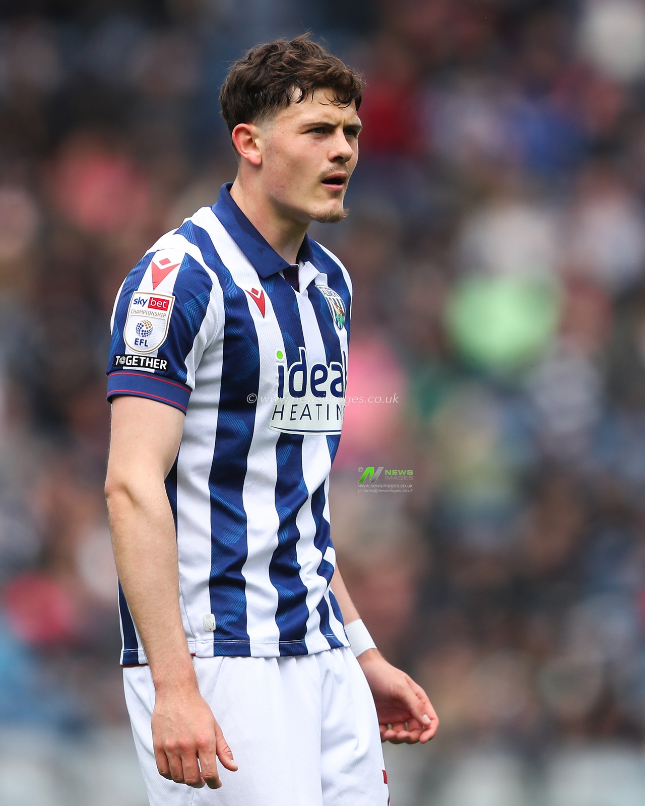 Will Lankshear of West Bromwich Albion during the Sky Bet Championship match West Bromwich Albion vs Derby County at The Hawthorns, West Bromwich, United Kingdom, 21st April 2025

(Photo by Gareth Evans/News Images)