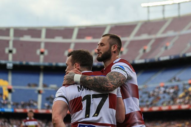 Betfred Super League Round 15 Camp Nou Barcelona Catalans Dragons vs Wigan Warriors
