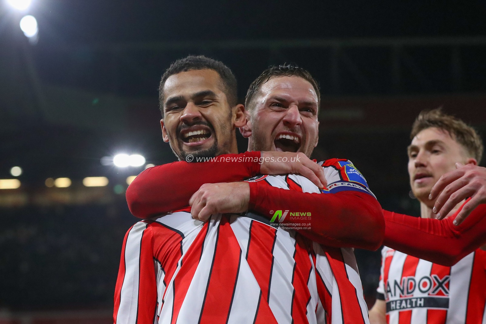 Iliman Ndiaye #29 of Sheffield United celebrates his goal to make it 1-0 during the Emirates FA Cup Fifth Round match Sheffield United vs Tottenham Hotspur at Bramall Lane, Sheffield, United Kingdom, 1st March 2023

(Photo by Gareth Evans/News Images)