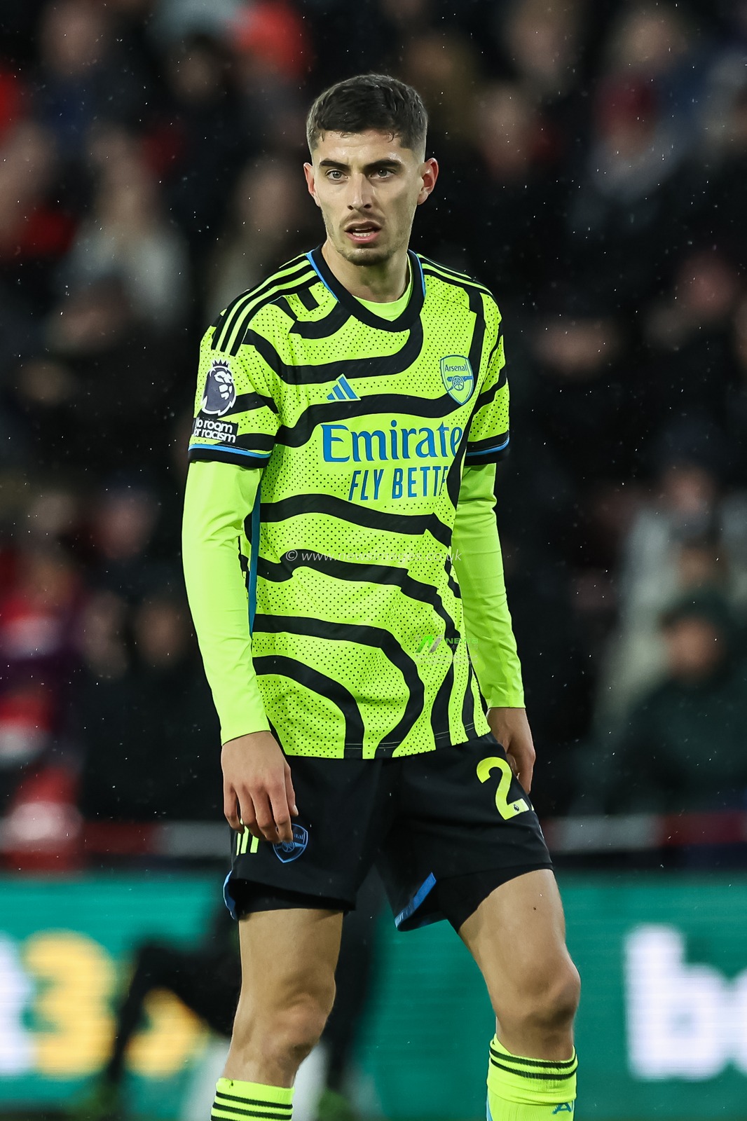 Kai Havertz of Arsenal during the Premier League match Sheffield United vs Arsenal at Bramall Lane, Sheffield, United Kingdom, 4th March 2024

(Photo by Mark Cosgrove/News Images)