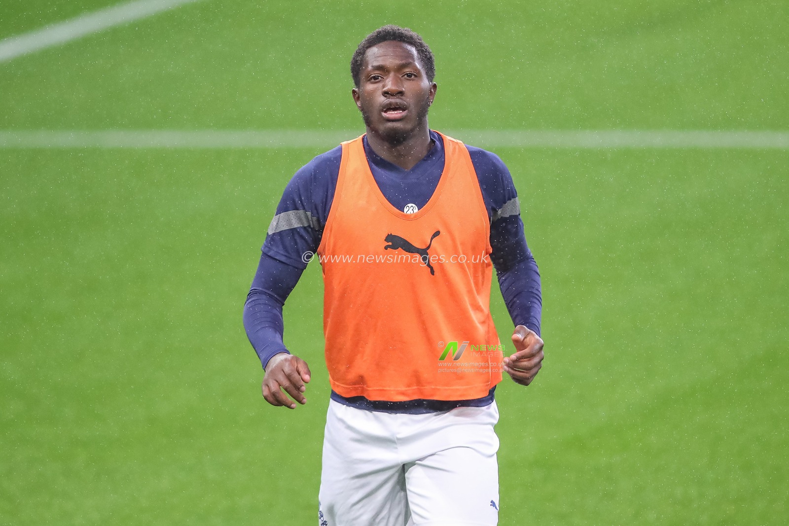 Cianole Nguepissi of West Bromwich Albion during the pre-game warm up ahead of the Premier League 2 U23 match Aston Villa vs West Bromwich Albion at Villa Park, Birmingham, United Kingdom, 30th September 2022

(Photo by Gareth Evans/News Images)